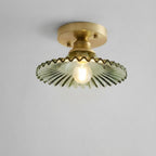 Bloemenlamp in vintage-stijl