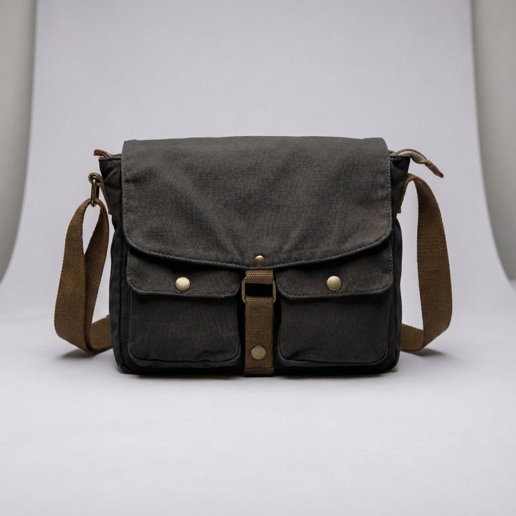 Vintage stijl crossbody tas
