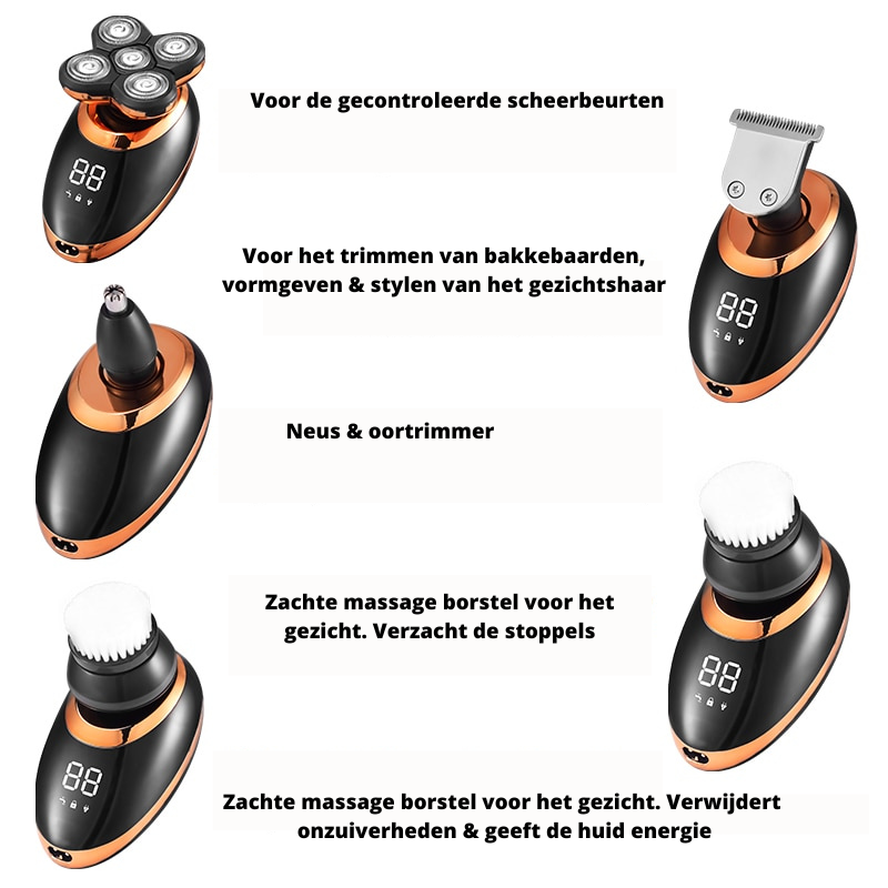 Pro shaver – een , draadloze & krachtige trimmer voor heren
