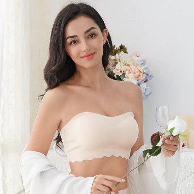 Strapless beha met onzichtbare push up — afbeelding 3