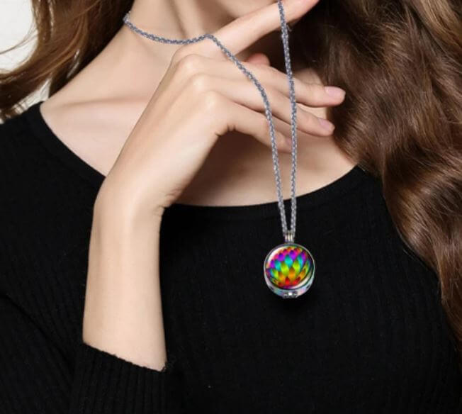 Aromatherapie zakje ketting