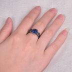 Edelsteen zirkonia ring