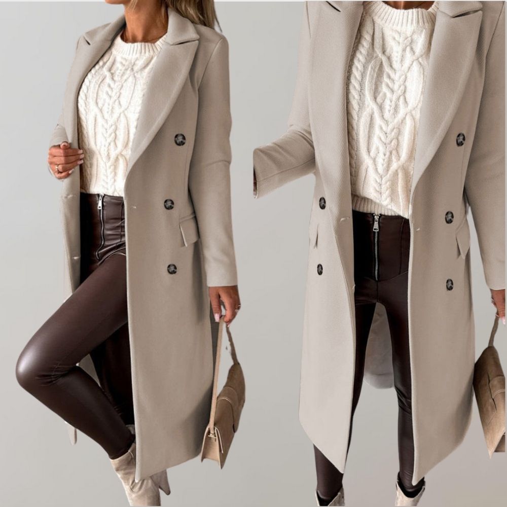 Lange winterjas voor dames – Noor