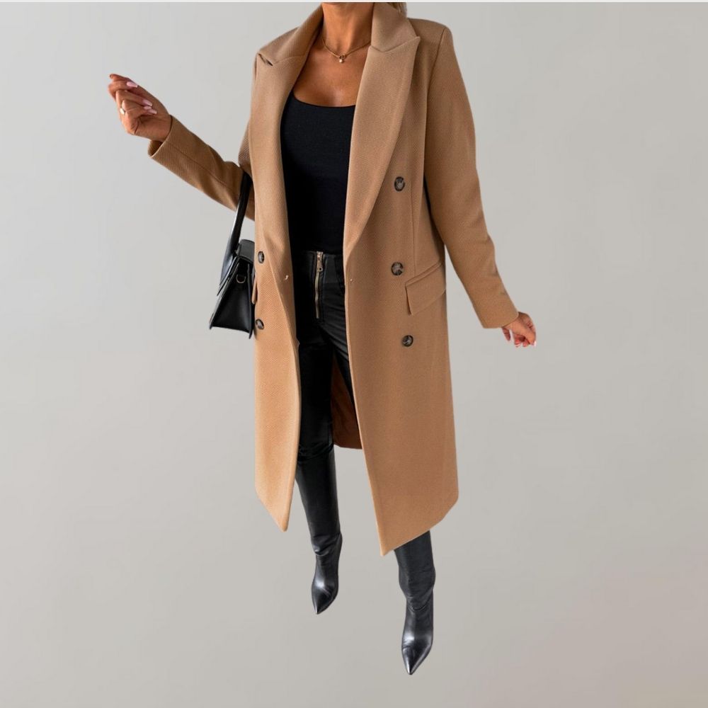 Lange winterjas voor dames – Noor