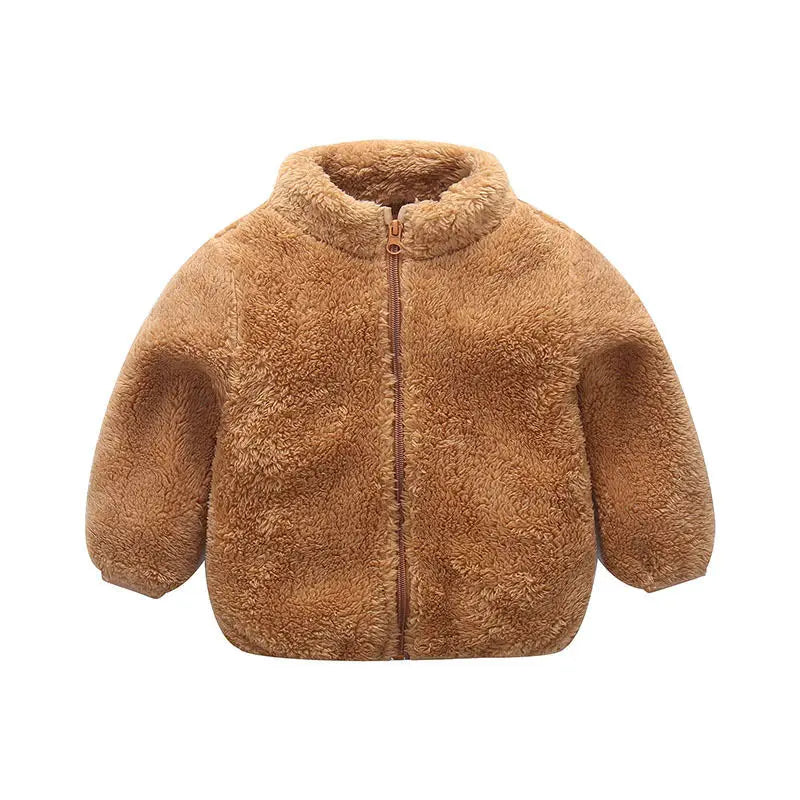 Warme kinderjas voor herfst en winter