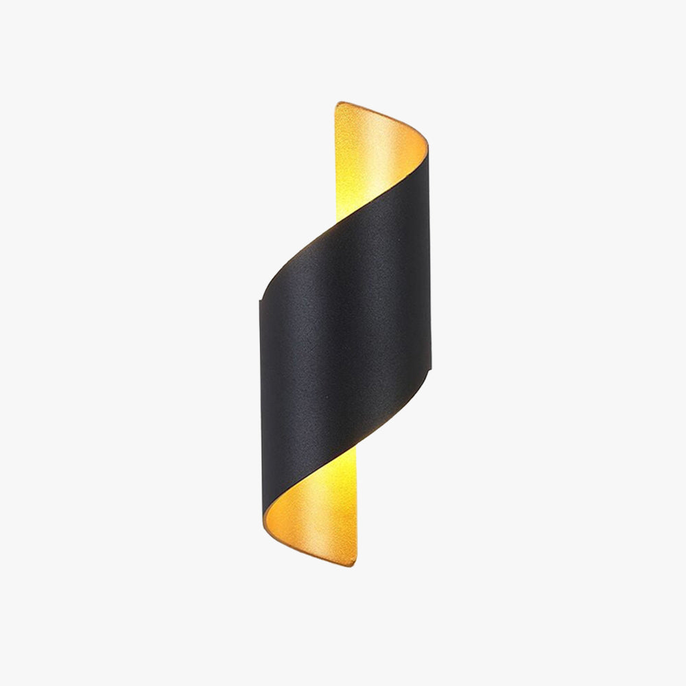 Spiraal LED wandlamp