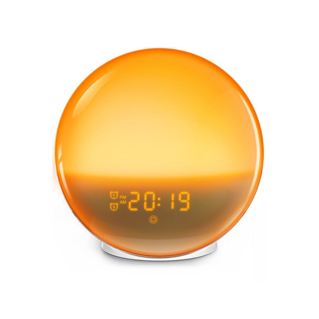 Natuurlijke wekkerradio met wake-up light