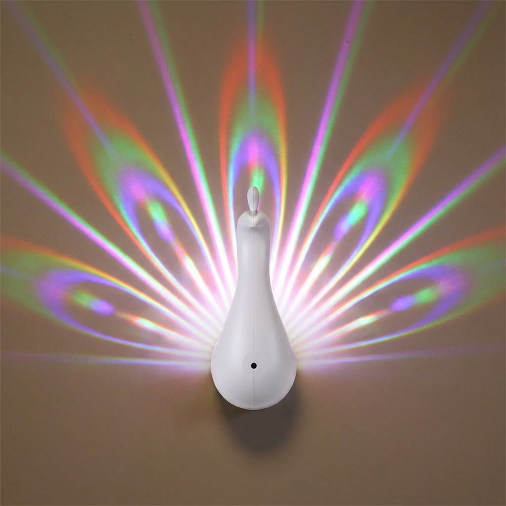 Wandgemonteerde kleurprojector
