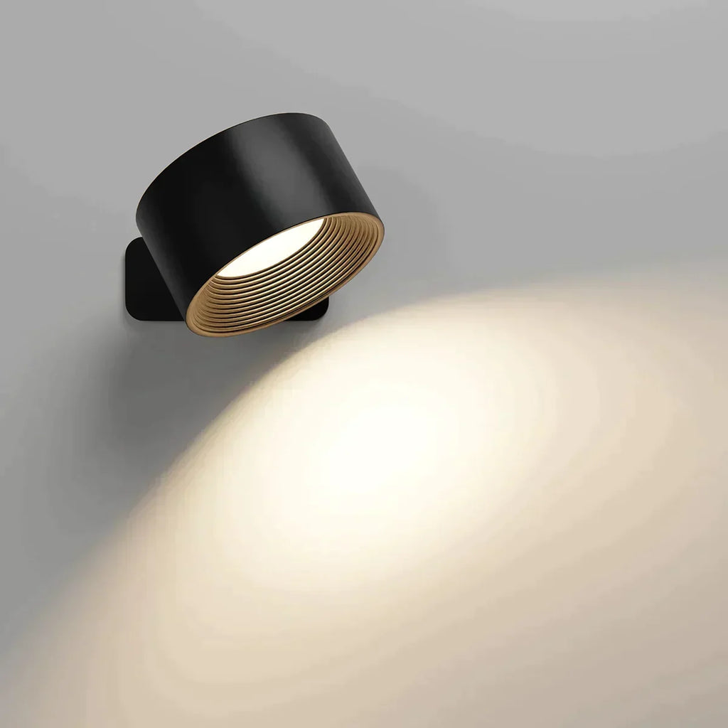 Luma360 – draadloze oplaadbare 360° muurlamp