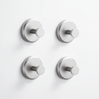 Wandgemonteerde badkamerhaken set