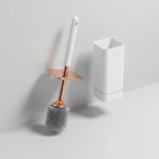 Muur gemonteerde toiletborstel kunststof