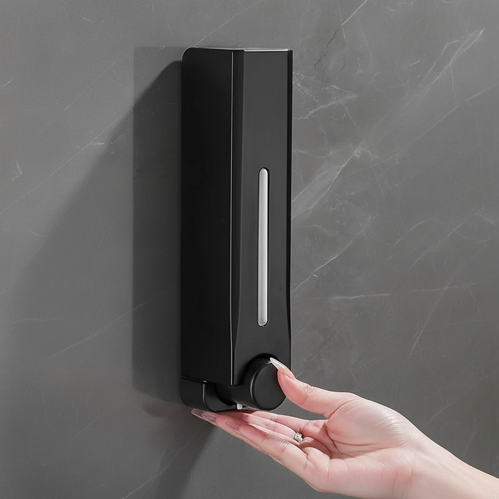 Wandgemonteerde vloeistofdispenser