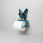 Muurbevestigde toilettenpapierhouder kunststof