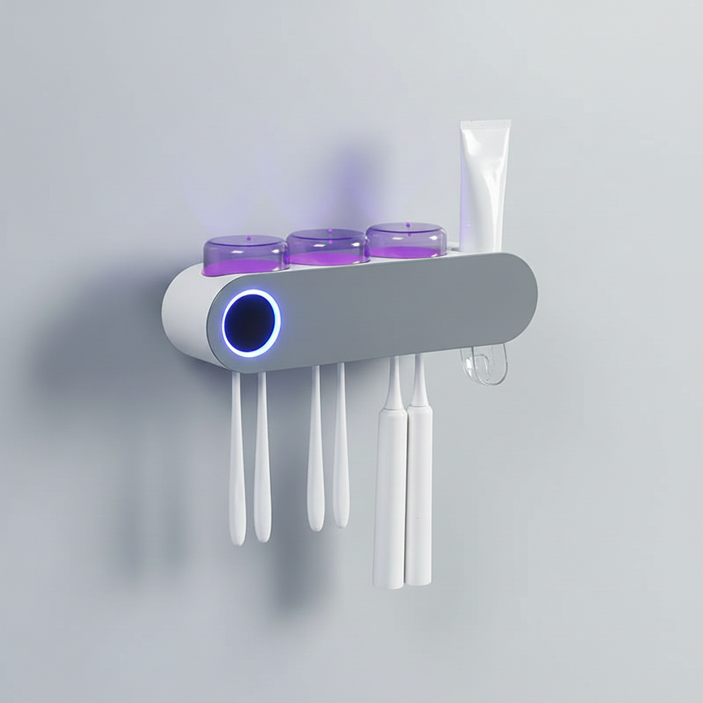 Wandgemonteerde UV organizer