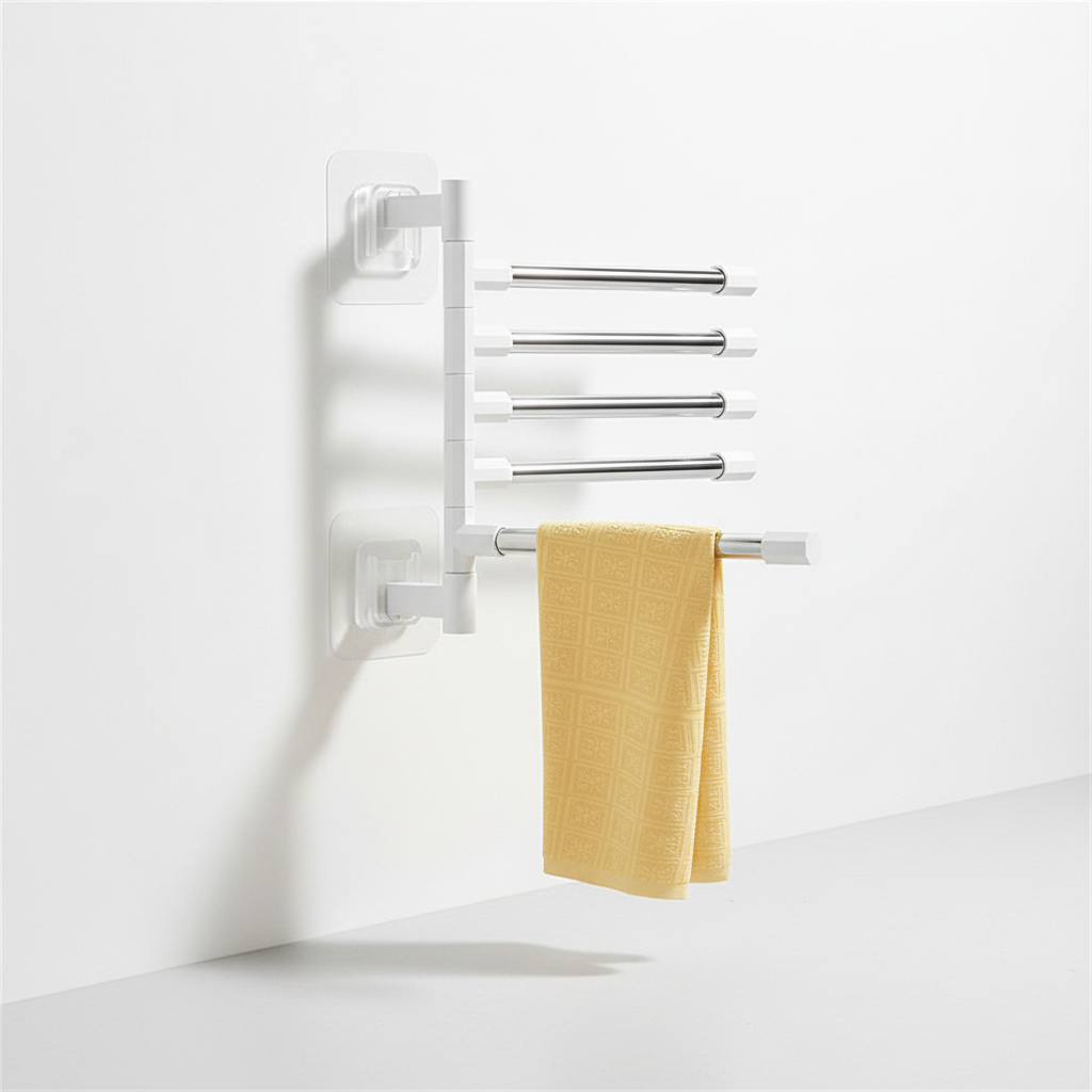 Wandmontage schwenkbare handdoekhouder