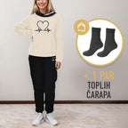 Udobna ženska dvodijelna trenirka