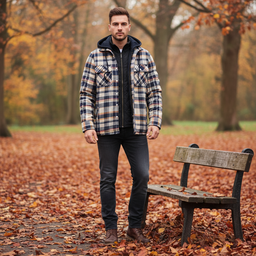 Warme jas voor heren – Liva