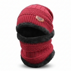 Warmte muts met gezichtsbescherming