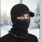 Warmte muts met gezichtsbescherming