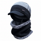 Warmte muts met gezichtsbescherming