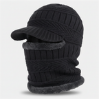 Warmte muts met gezichtsbescherming