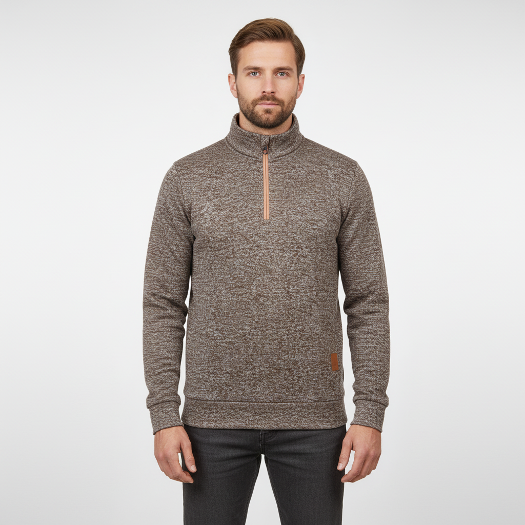 Verwarmende herenpullover