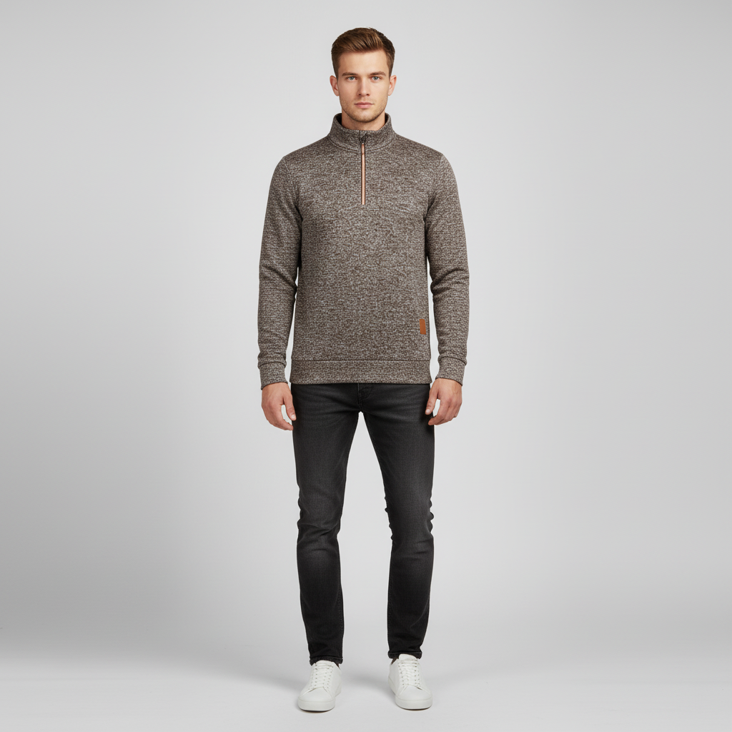 Verwarmende herenpullover