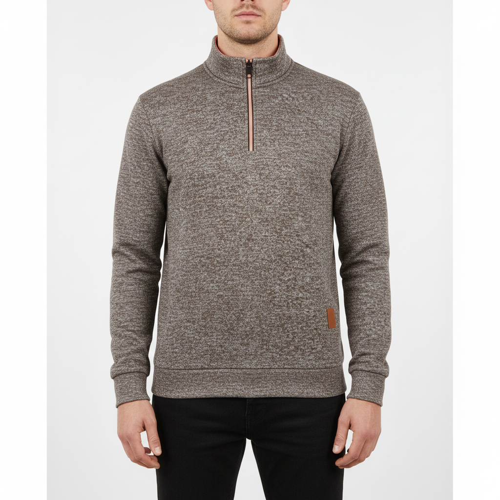 Verwarmende herenpullover