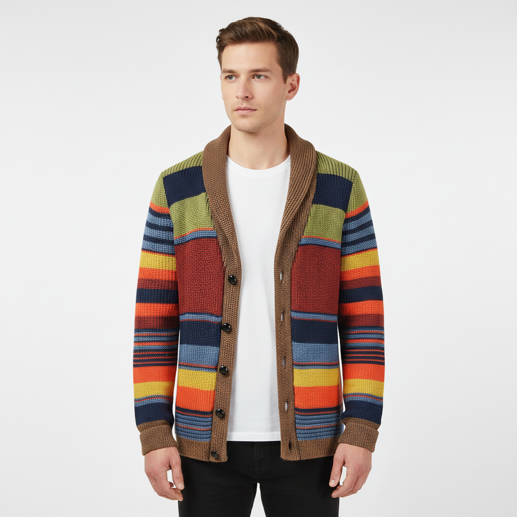 Warmere gebreide cardigan