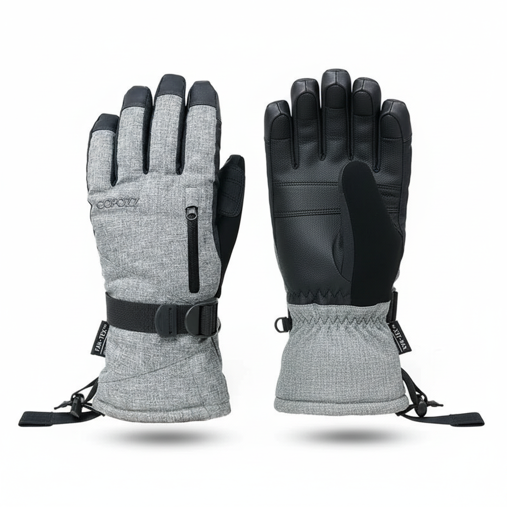 Geïsoleerde herenhandschoenen met touchscreen