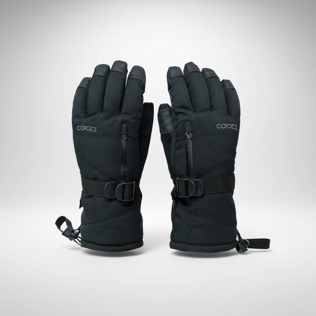 Geïsoleerde herenhandschoenen met touchscreen