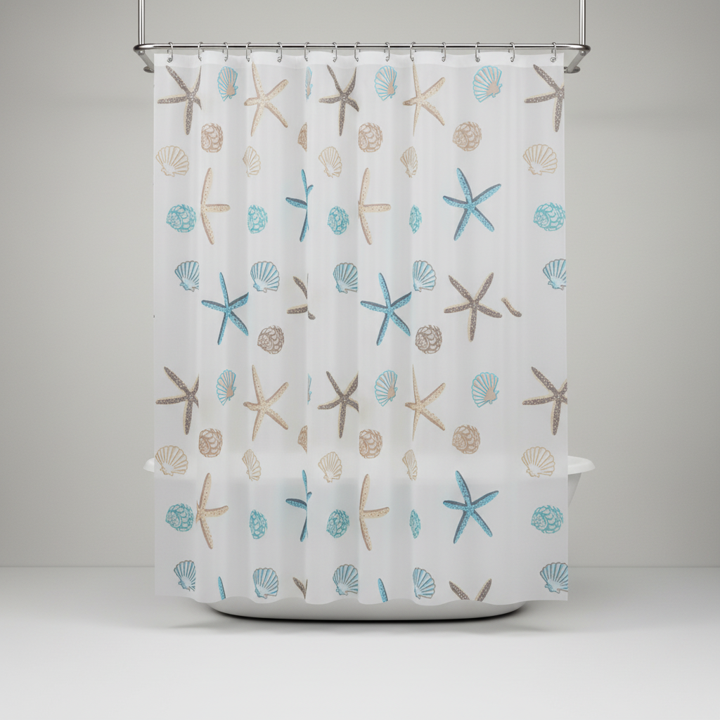 Douchegordijn polyester – Noor