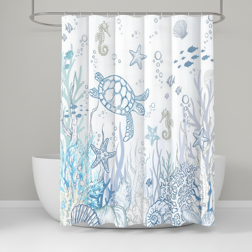 Douchegordijn polyester – Liva