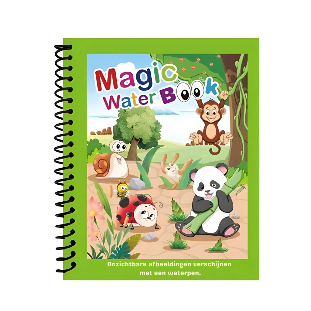 Waterkleurboekset – magisch kleurplezier zonder geknoei (set van 4) – inhoud: 4