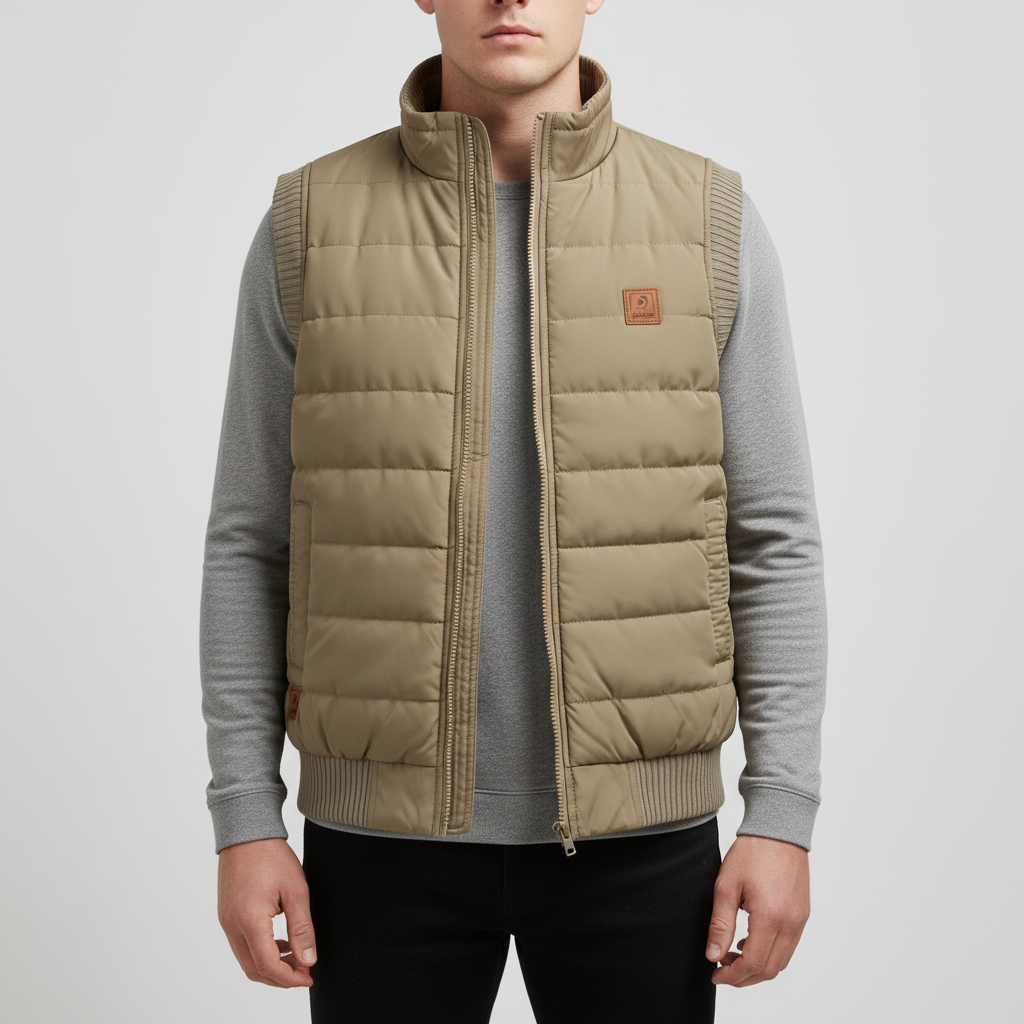 Gesteppte heren W vest — afbeelding 8