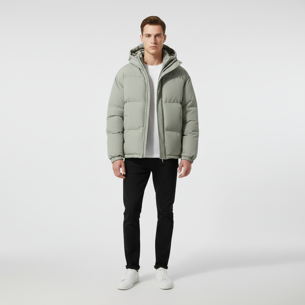 Gesteppte herenjas — afbeelding 15