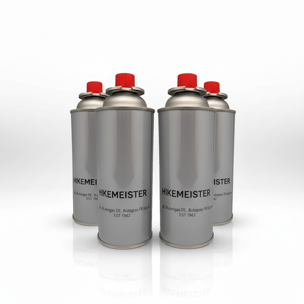 Wegwerp gasfles met klikaansluiting