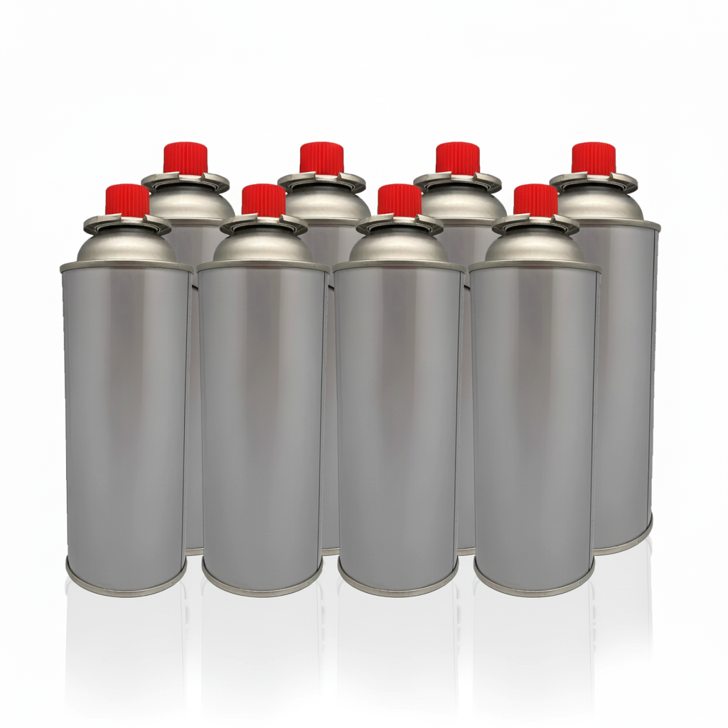 Wegwerp gasfles met klikaansluiting