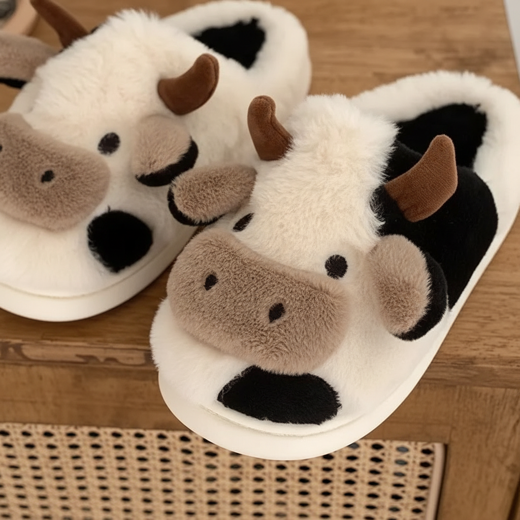 Zachte pluche slippers
