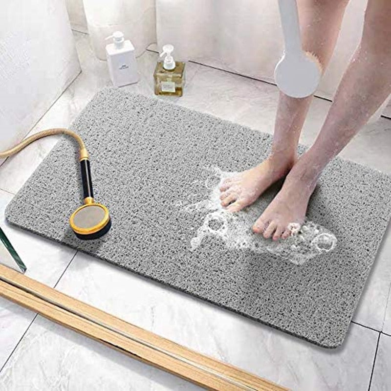 Zachte loofah badmat