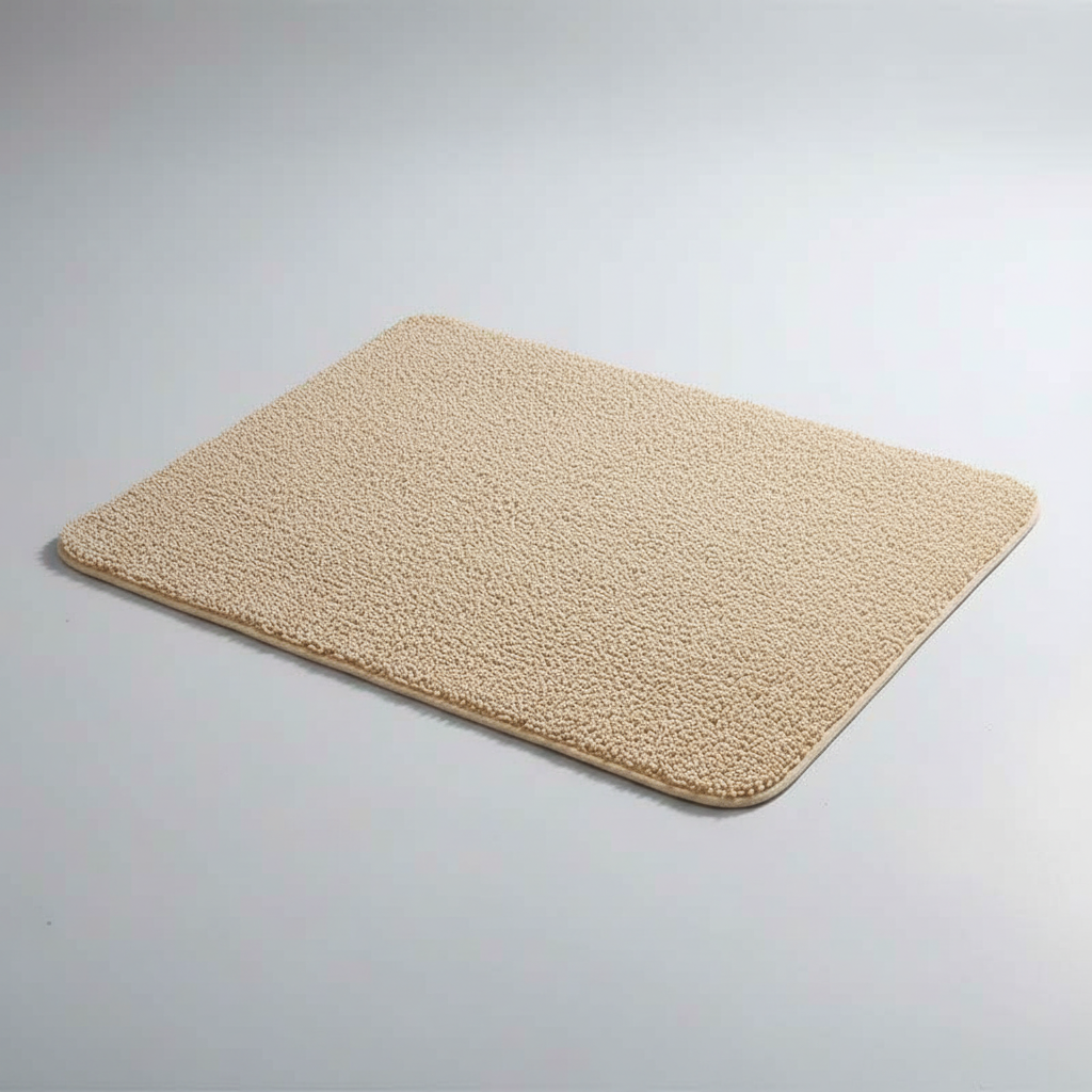 Zachte loofah badmat