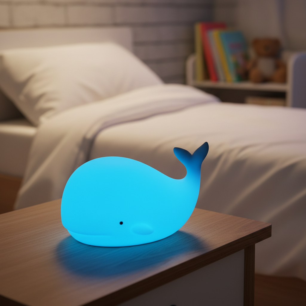Zacht siliconen nachtlampje