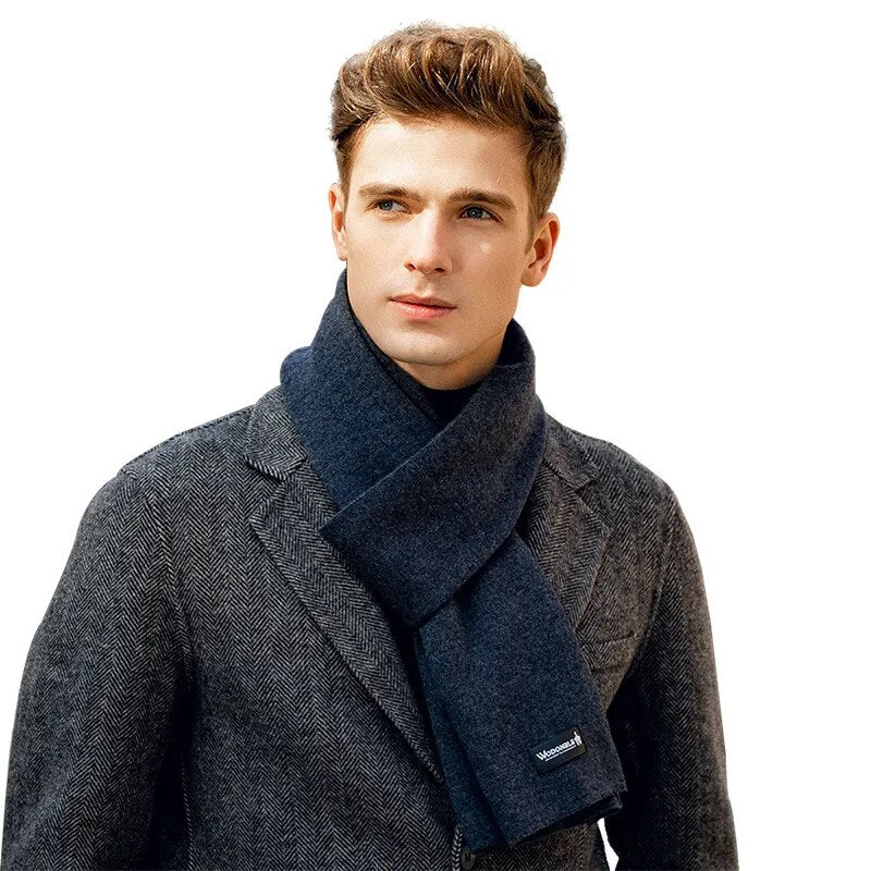 Zachte kasjmier polyester mix sjaal