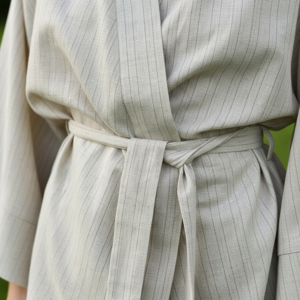Zachte kimono met shorts