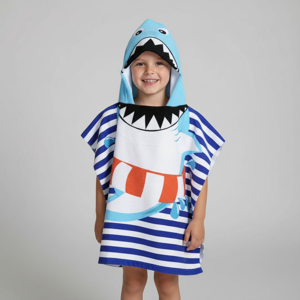 Zacht badhanddoek met kapuchon