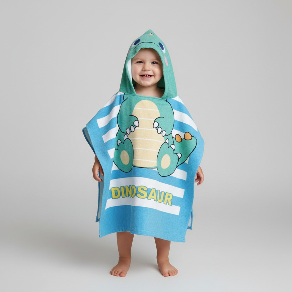 Zacht badhanddoek met kapuchon