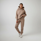 Zacht fleece trui-set