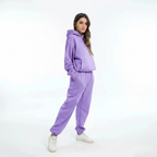 Zacht fleece trui-set