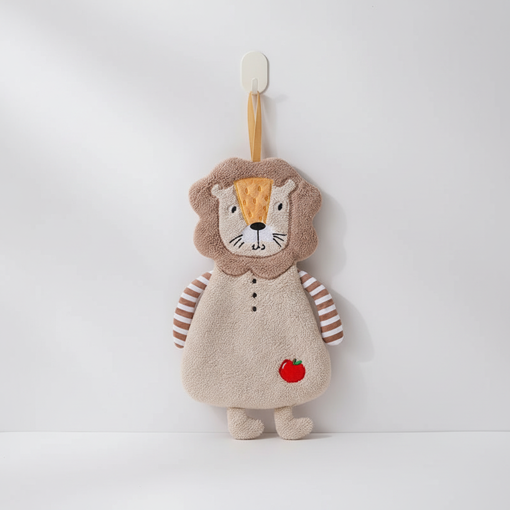 Zacht koralenfleece handdoek