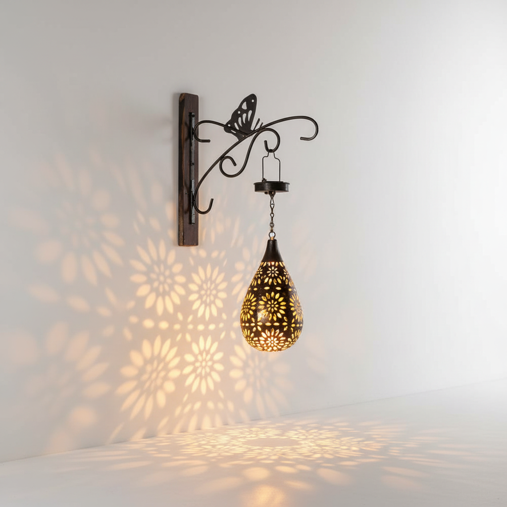 Weerbestendige hangende buitenlamp
